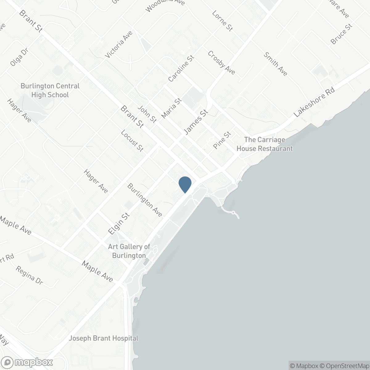 415 LOCUST Street Unit# 1001, Burlington, Ontario L7S 2J2